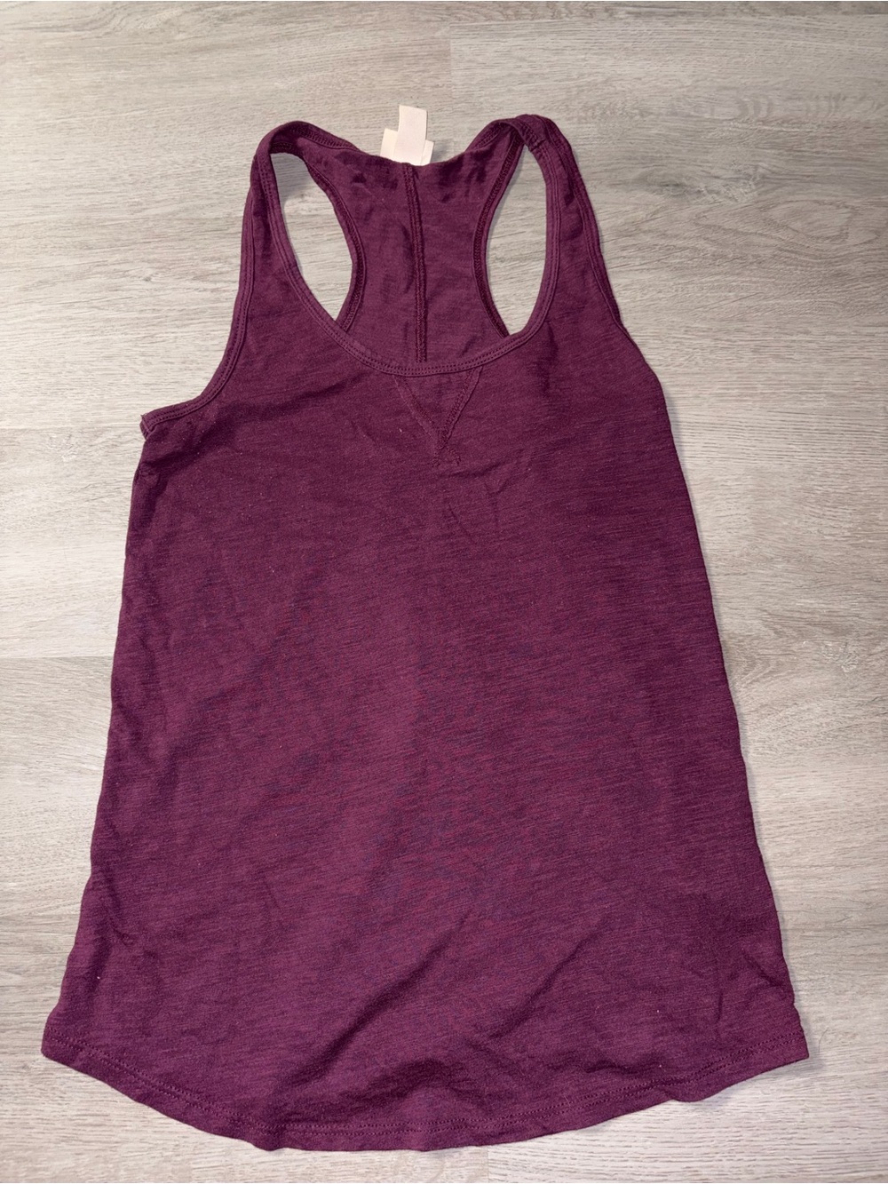 Mossimo Supply Co. Burgundy Racerback Tank